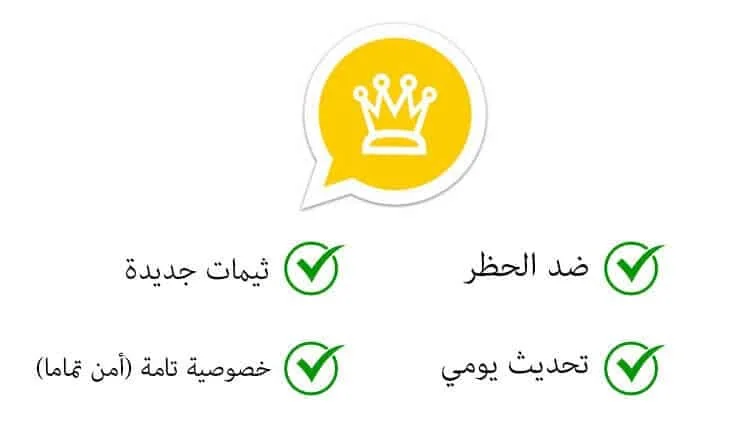 تحديث واتساب الذهبي